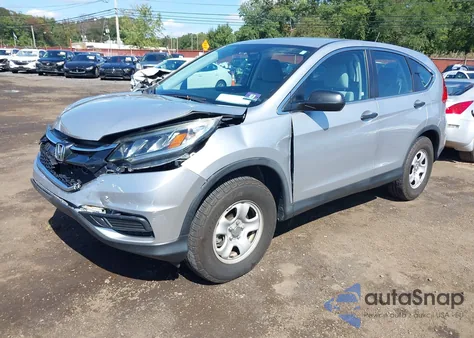 2015 Honda Cr-V Lx из США, поврежденный, VIN 5J6RM4H35FL098591
